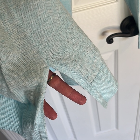 The Limited Women's Robin Egg Blue Sweater - Picture 5 of 6